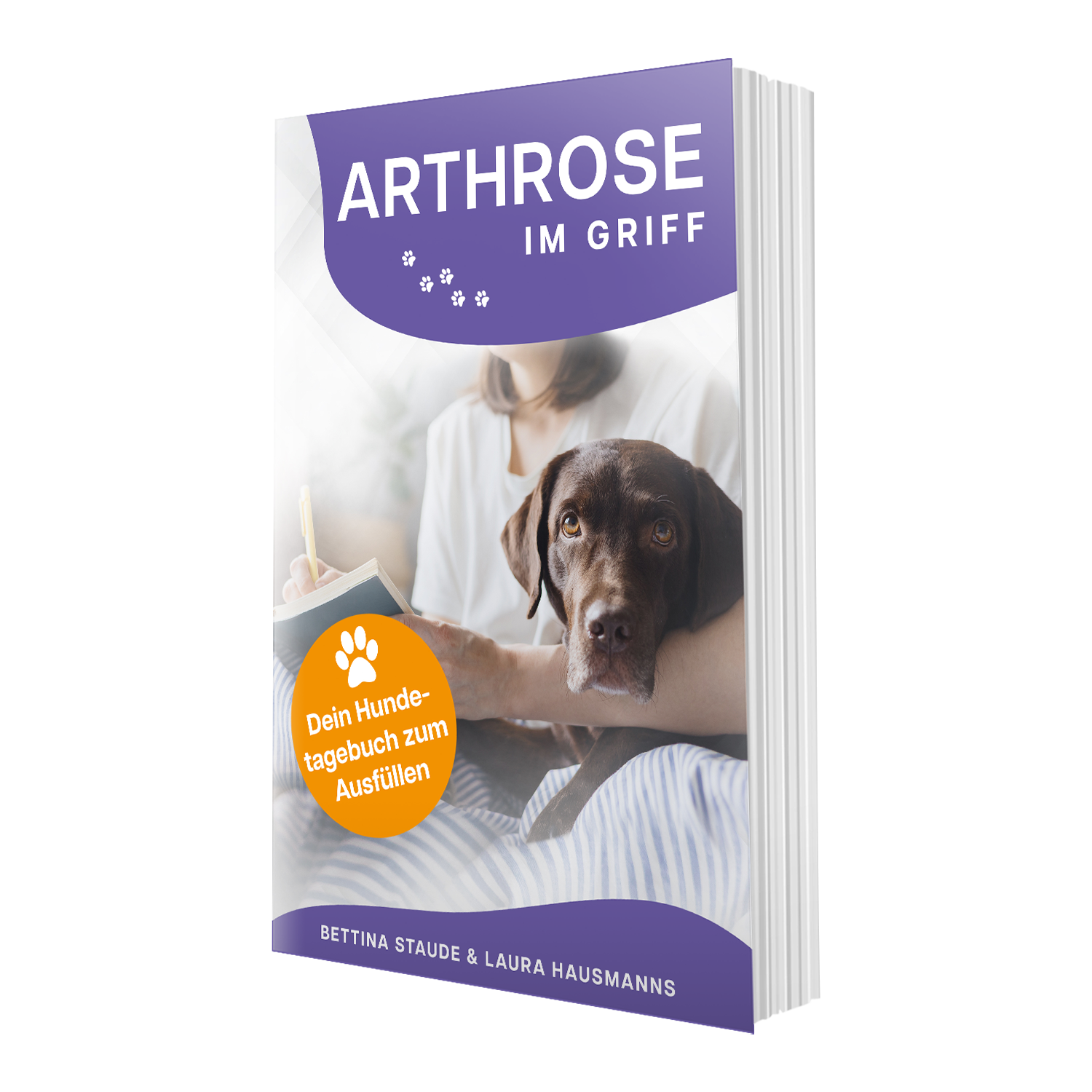 Cover: Arthrose im Griff – Dein Hundetagebuch