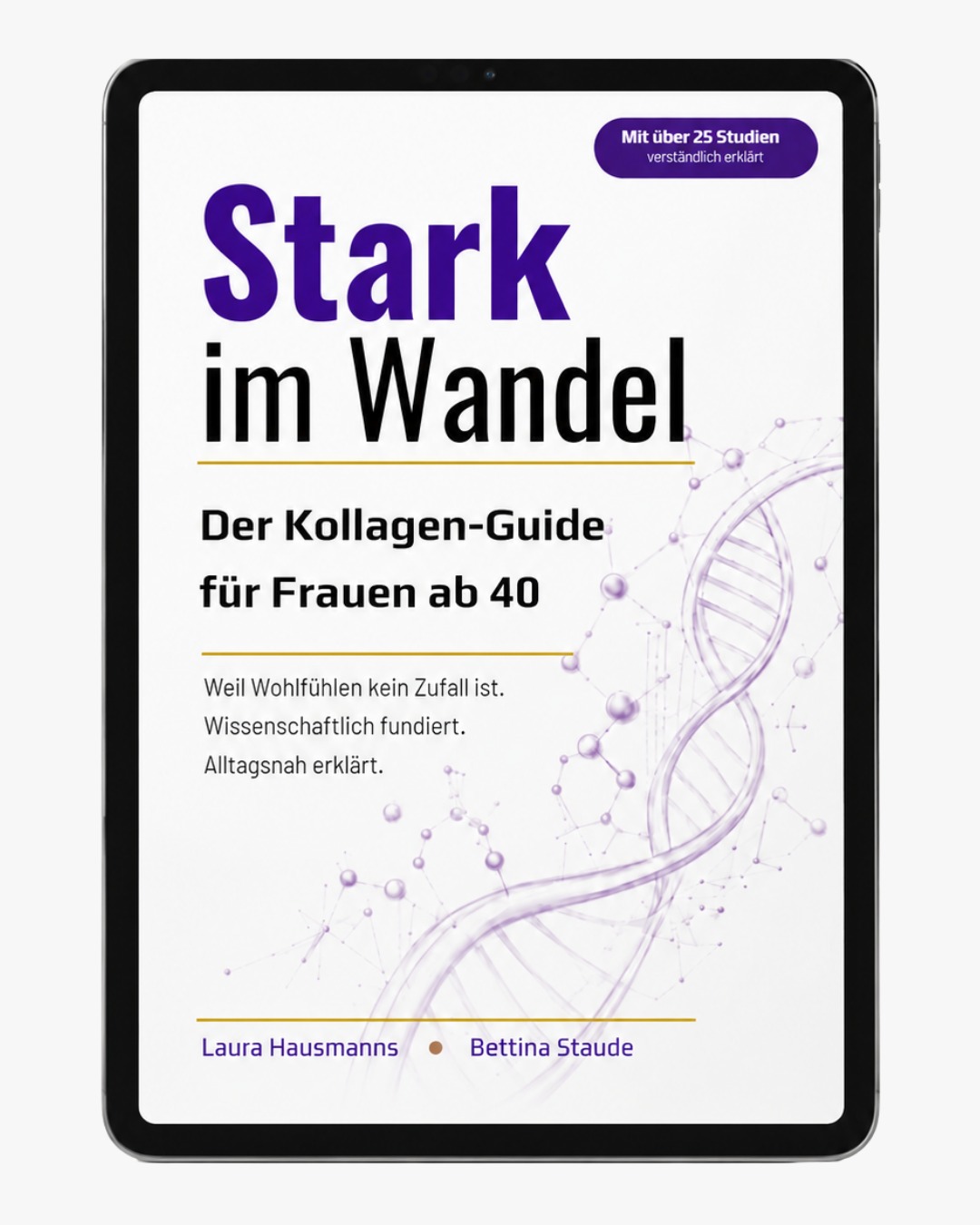 Cover-Mockup: Kollagen-Guide – Der Kollagen-Guide für Frauen ab 40